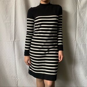 Striped Sweater Dress